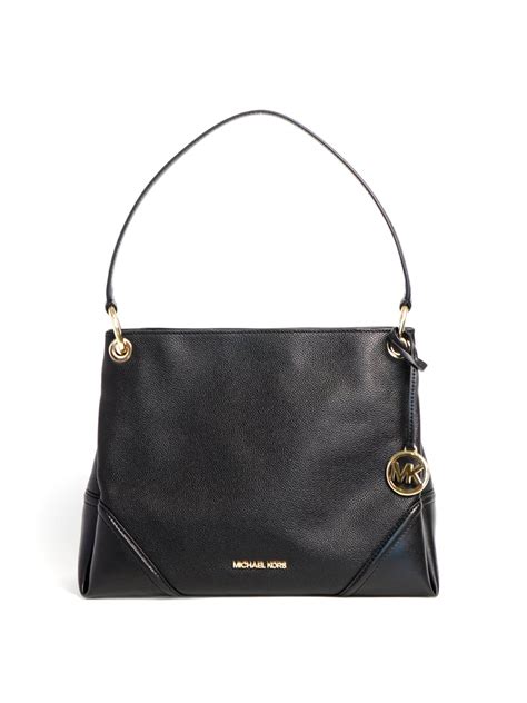 MICHAEL KORS Nicole Medium Leather Shoulder Bag 